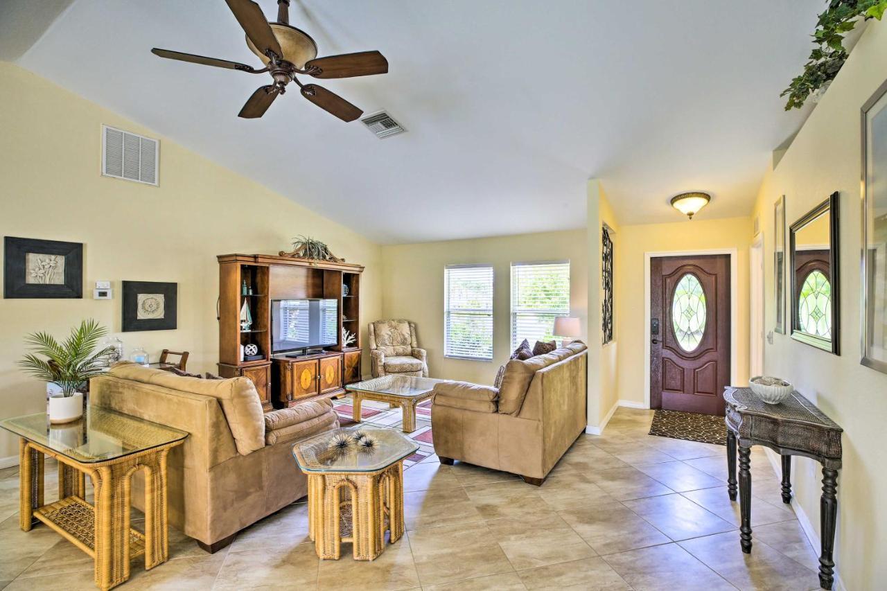 Cape Coral Canalfront Home With Pool And Dock Dış mekan fotoğraf