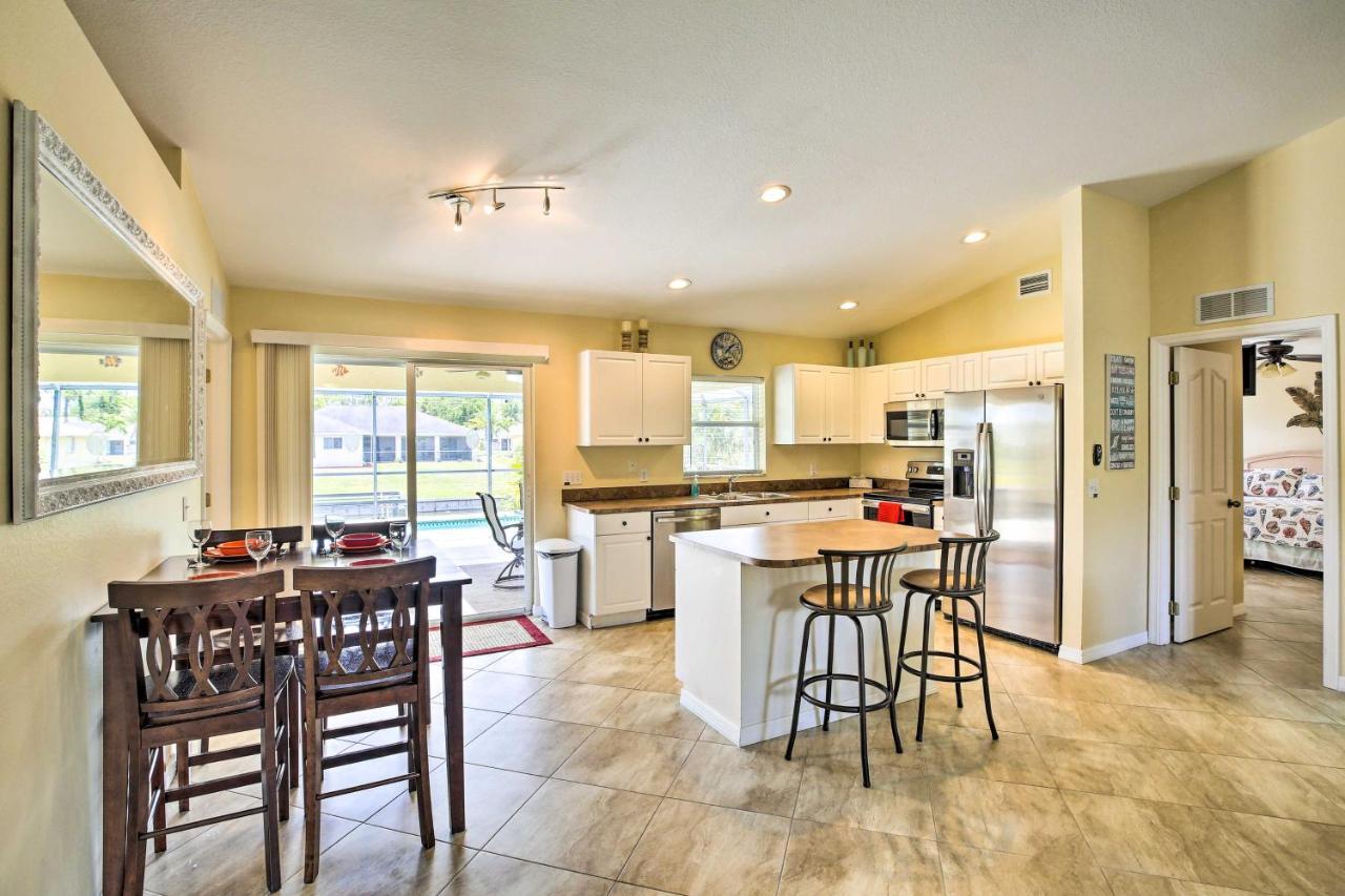 Cape Coral Canalfront Home With Pool And Dock Dış mekan fotoğraf