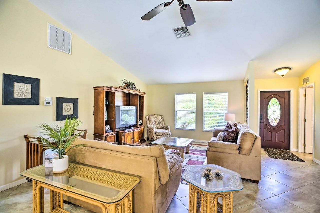 Cape Coral Canalfront Home With Pool And Dock Dış mekan fotoğraf
