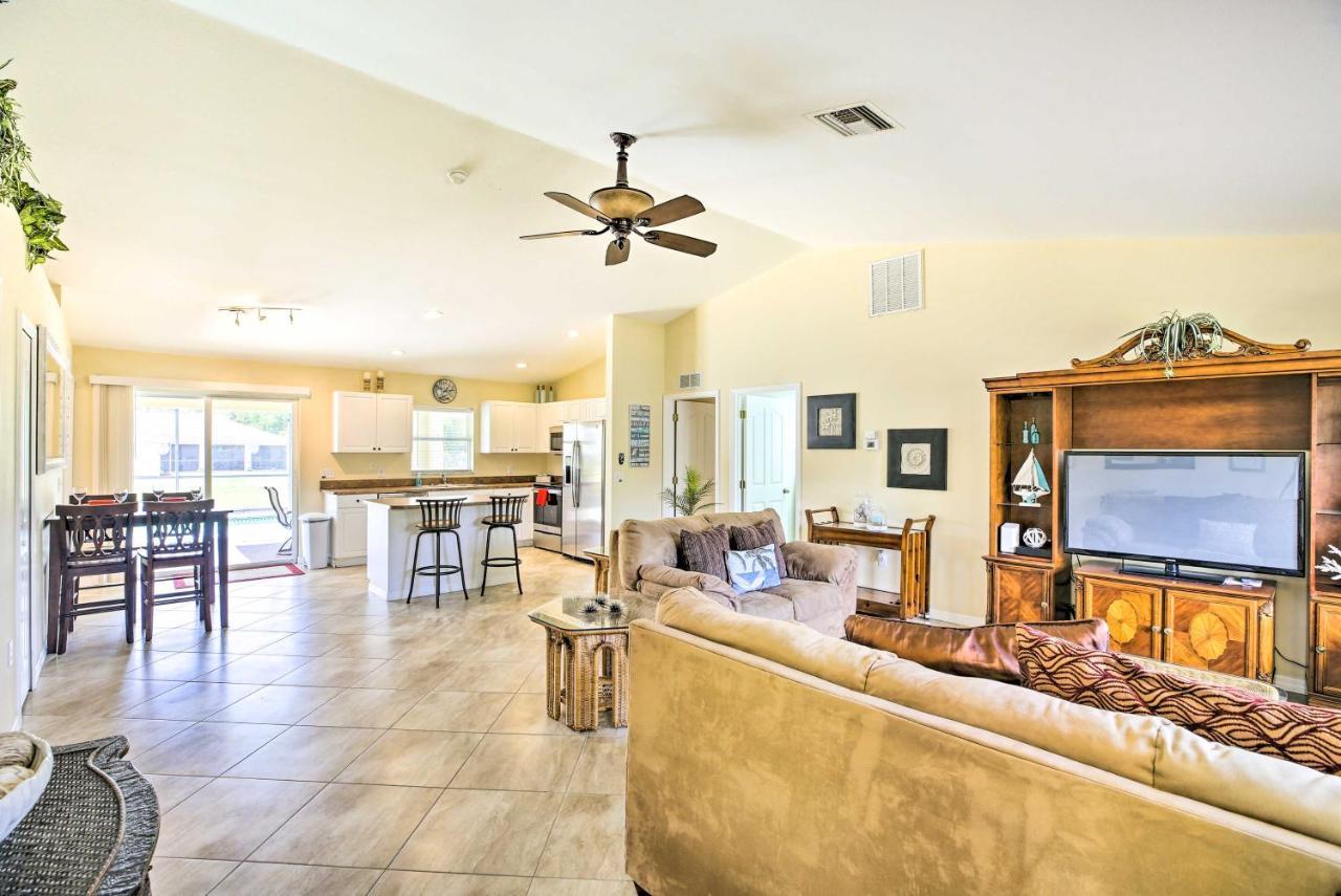 Cape Coral Canalfront Home With Pool And Dock Dış mekan fotoğraf