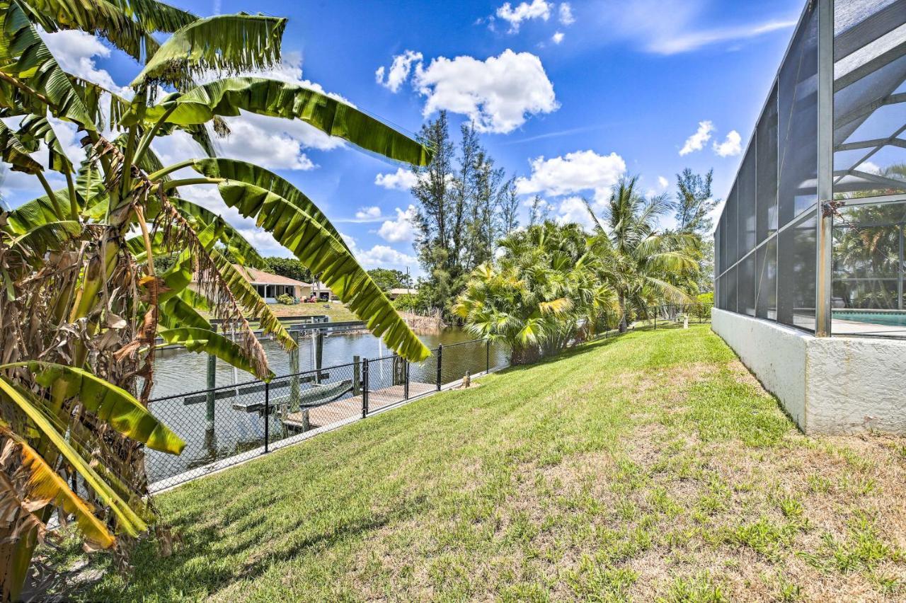 Cape Coral Canalfront Home With Pool And Dock Dış mekan fotoğraf