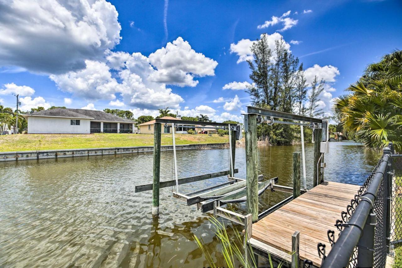 Cape Coral Canalfront Home With Pool And Dock Dış mekan fotoğraf